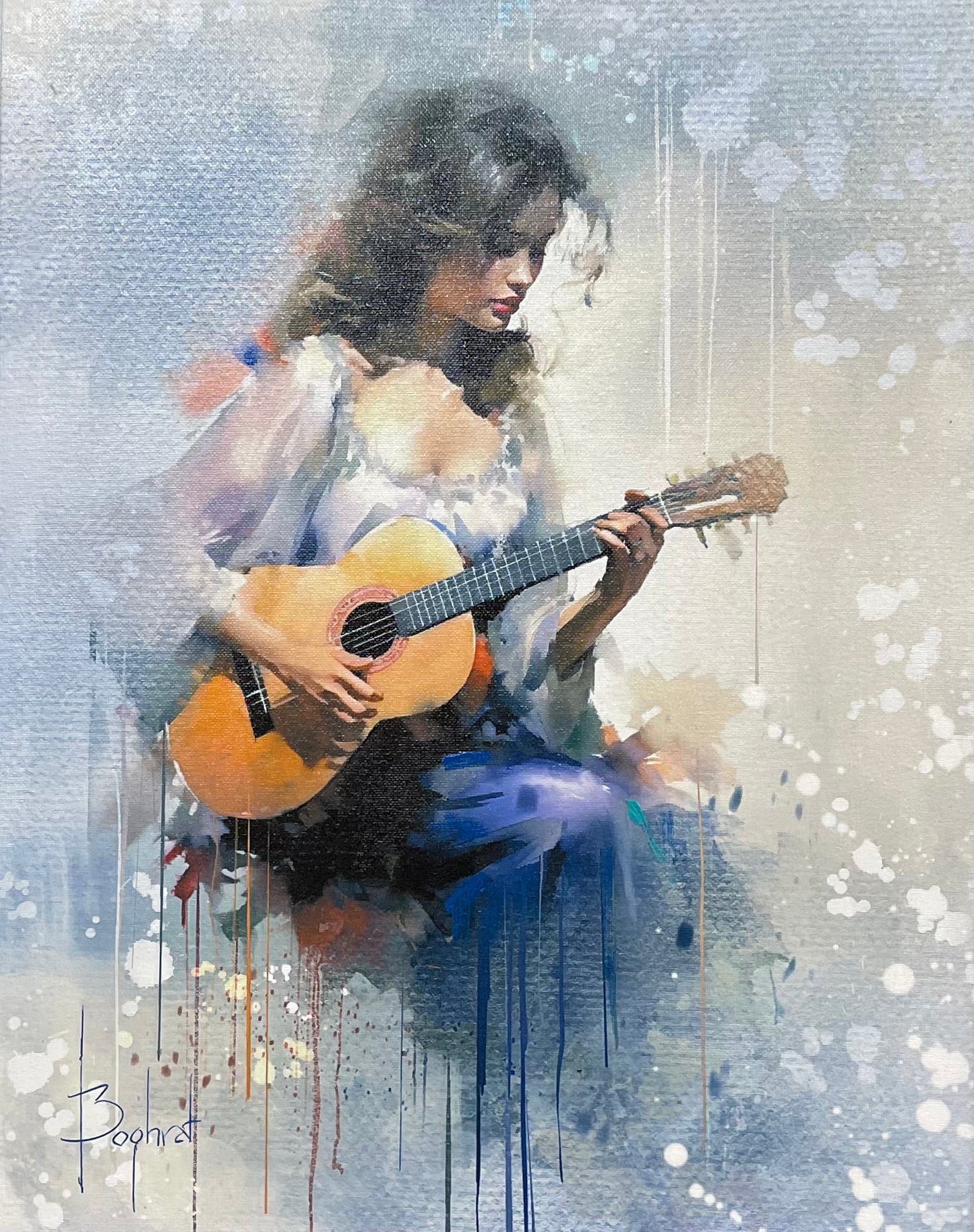 Girl With A Guitar